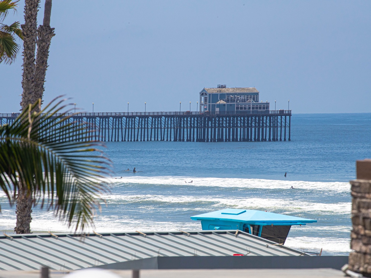 Close-up of the Pier View
