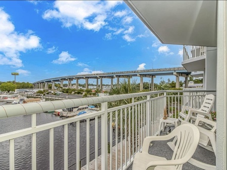 balcony marina view 