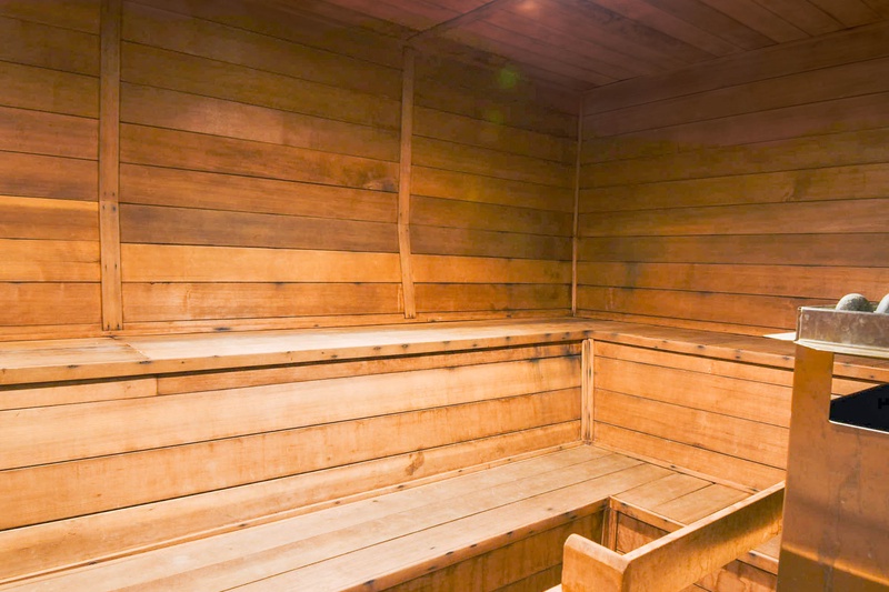 Sunburst Complex Sauna