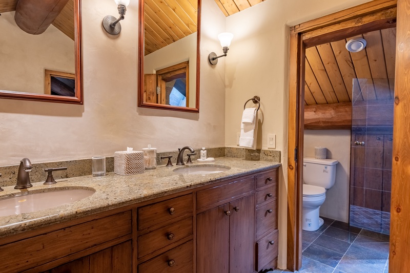 Bathroom off Video Game Den