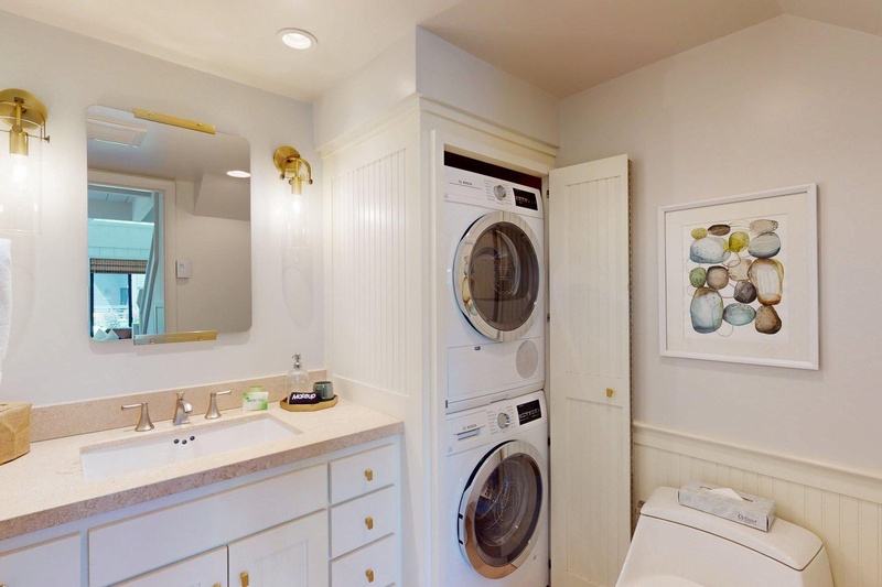 Half Bath & Laundry