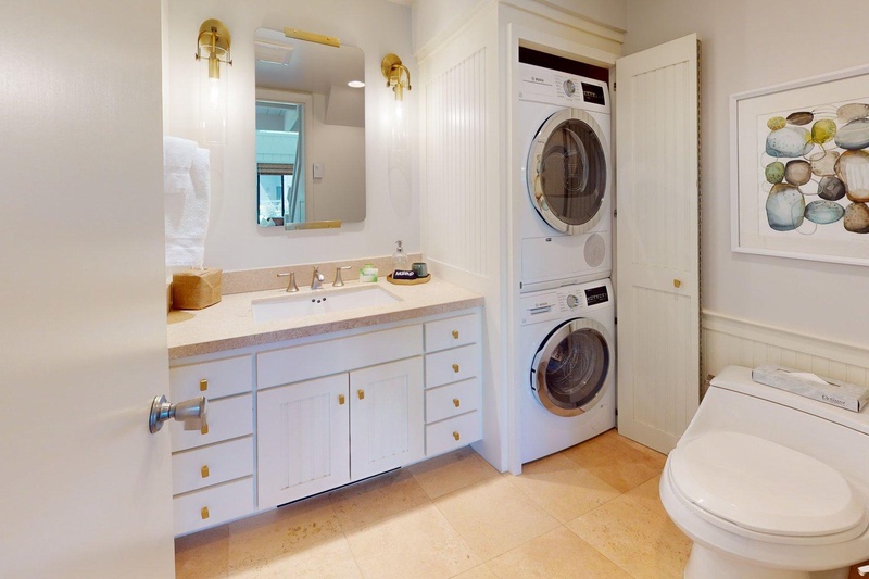Half Bath & Laundry