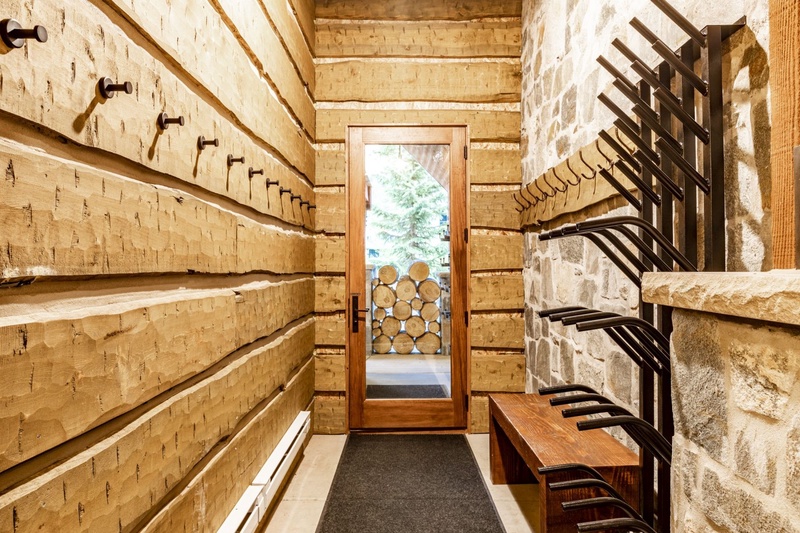 Leave your gear in the entry hallway.