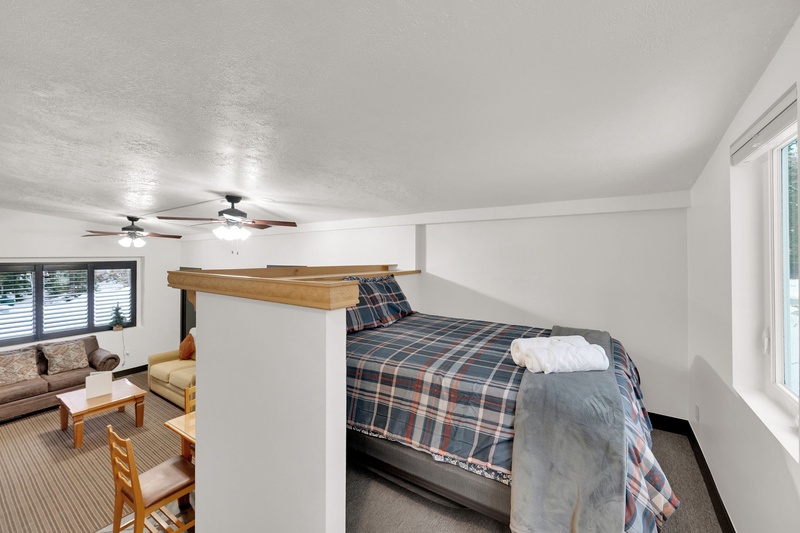 Loft Bedroom with Queen Bed