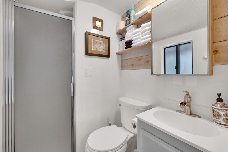 Bathroom with shower
