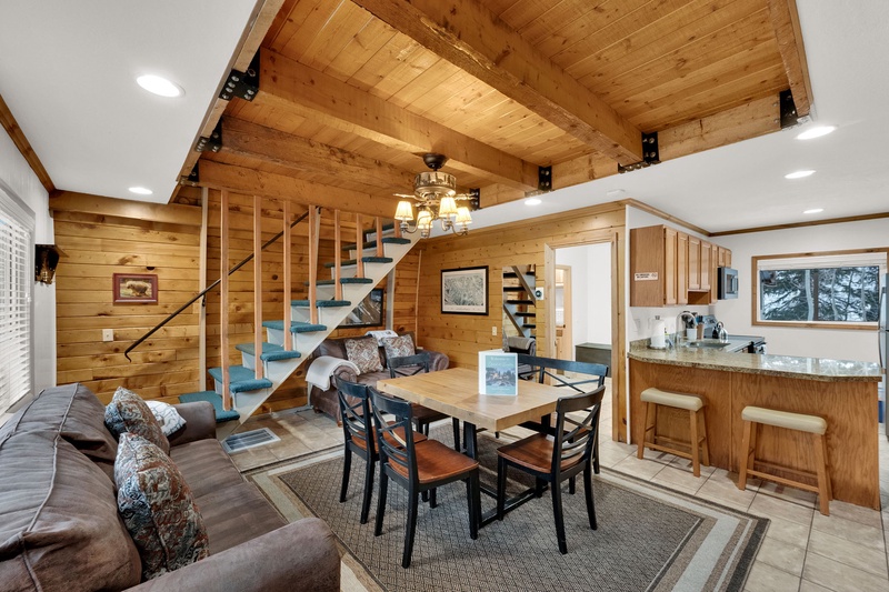 Dining Area and Living Room