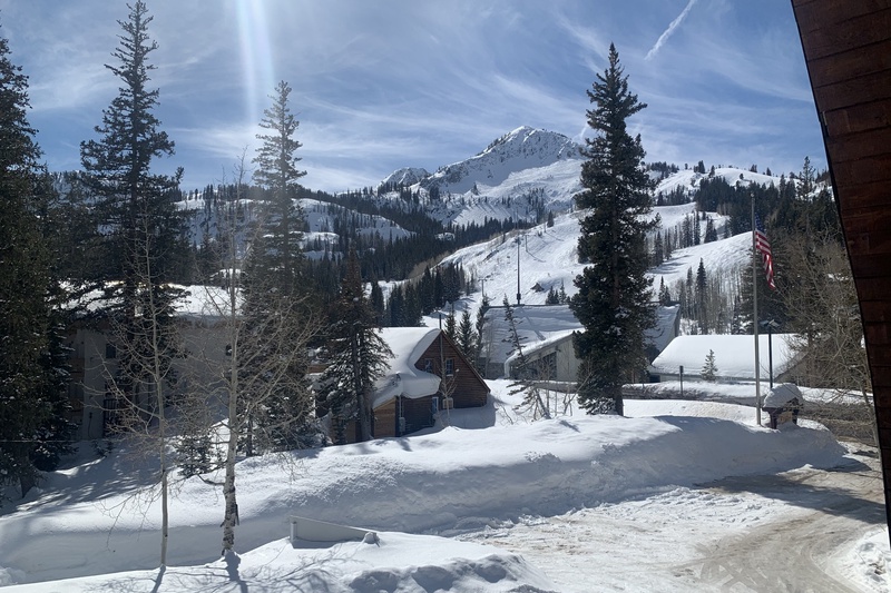 Parking Lot in Winter
