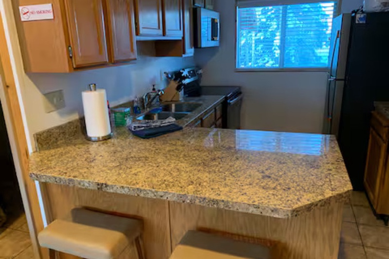 Kitchen with Bar Seating