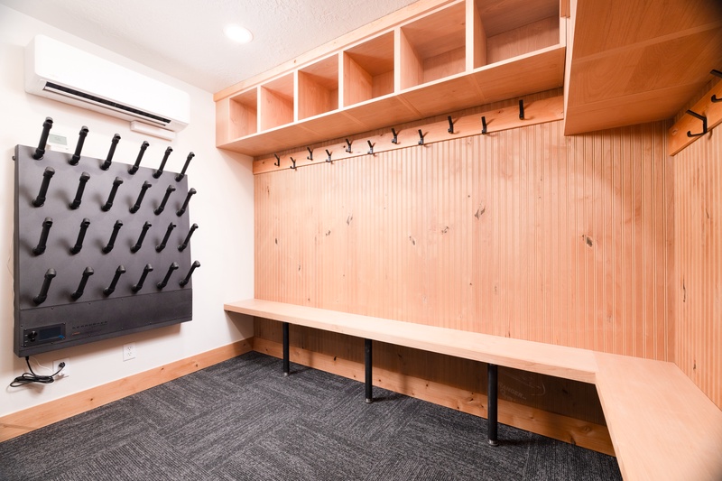 Boot warmers and plenty of space!