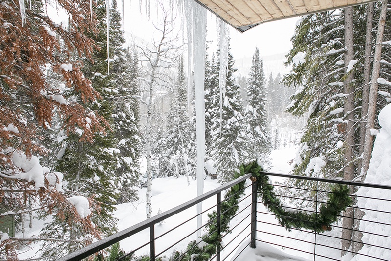 Balcony in Winter