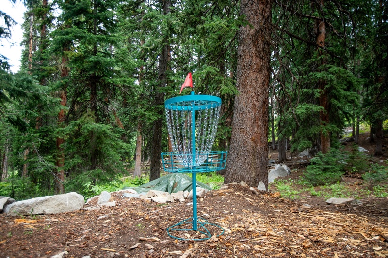 Disc Golf right outside your door. 