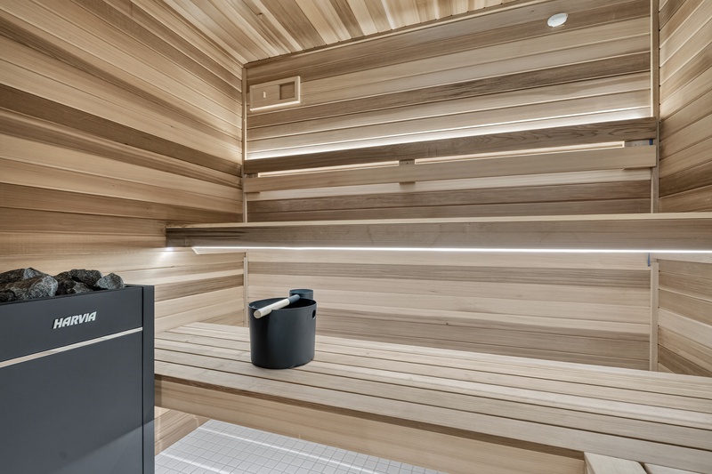Downstairs Bathroom Sauna