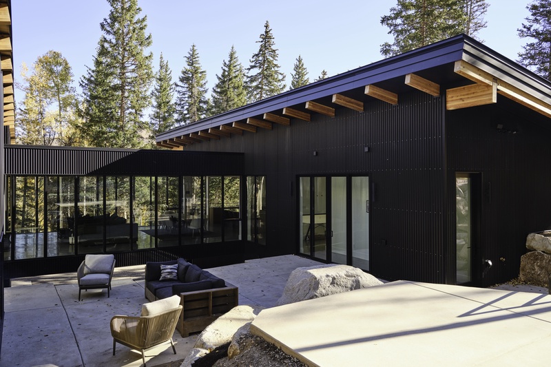 Patio with seating
