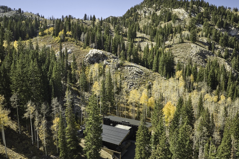 Aerial photo of home