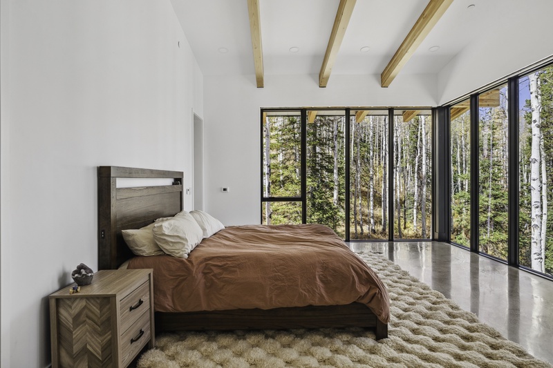Primary bedroom with King bed