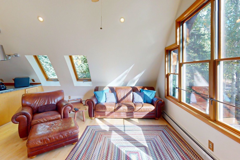 TV Area near Open Kitchen