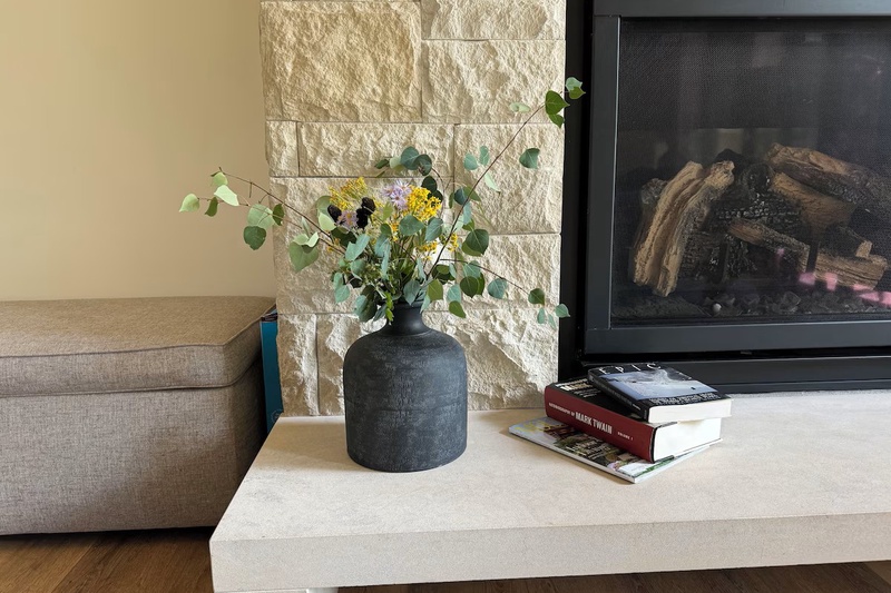 Fireplace detail