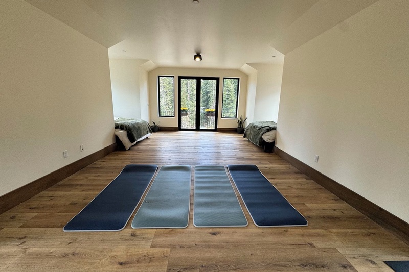 Exercise area in Entertainment Room