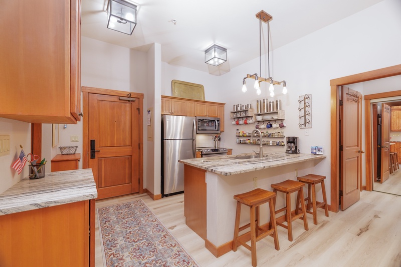 Fully equipped kitchen! 