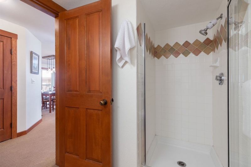 Common Bathroom standing shower