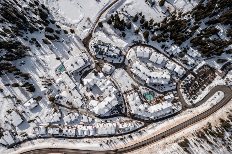 Birds Eye view of Solitude Village