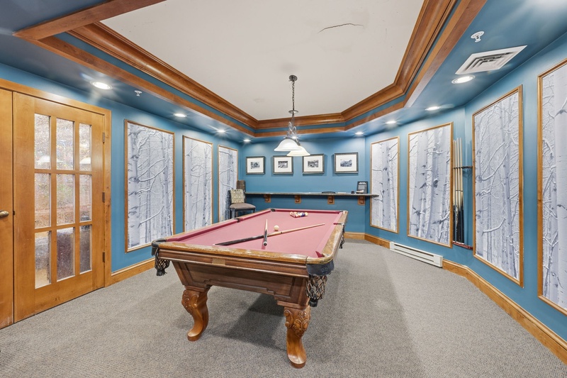 Billiards Room at Club Solitude