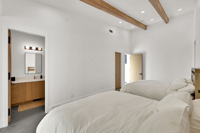 Main Floor Bedroom with Two King Beds