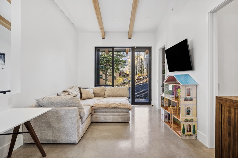 Sitting Room on Main Level