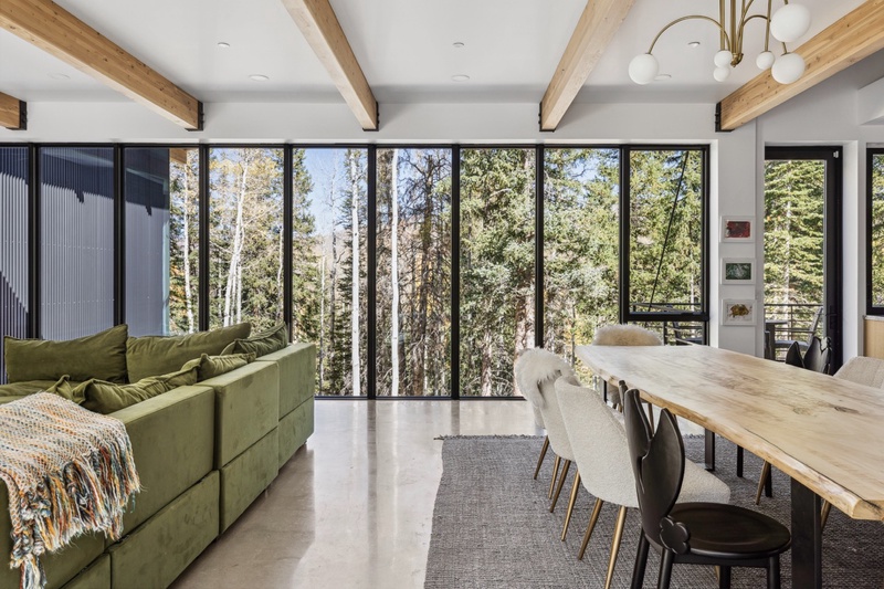Living Room and Dining Area