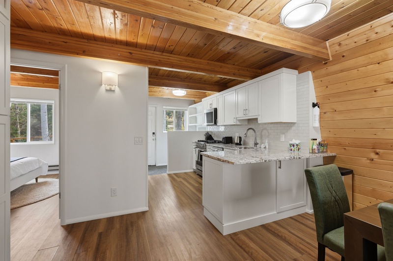 Kitchen and Main Floor Bedroom