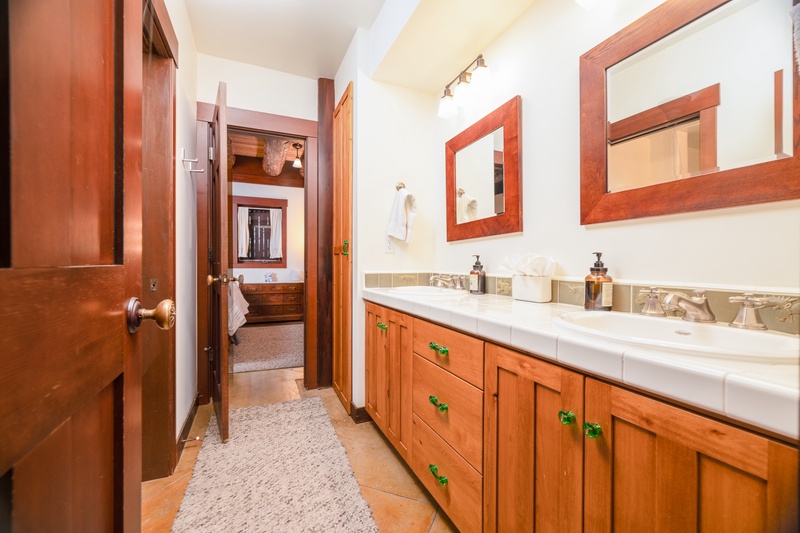 Primary bathroom on main level