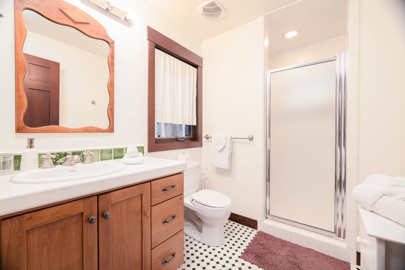 Upstairs Bathroom near bunk rooms