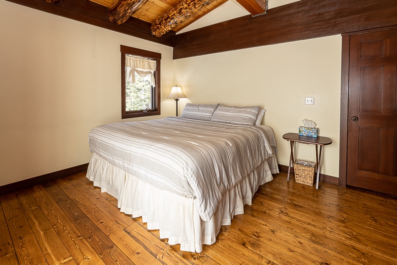 Master bedroom with king bed