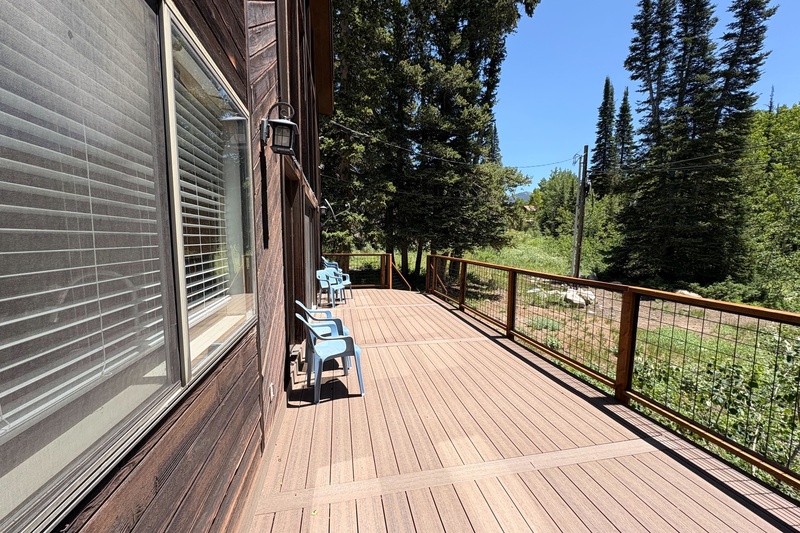 New deck built spring 2026