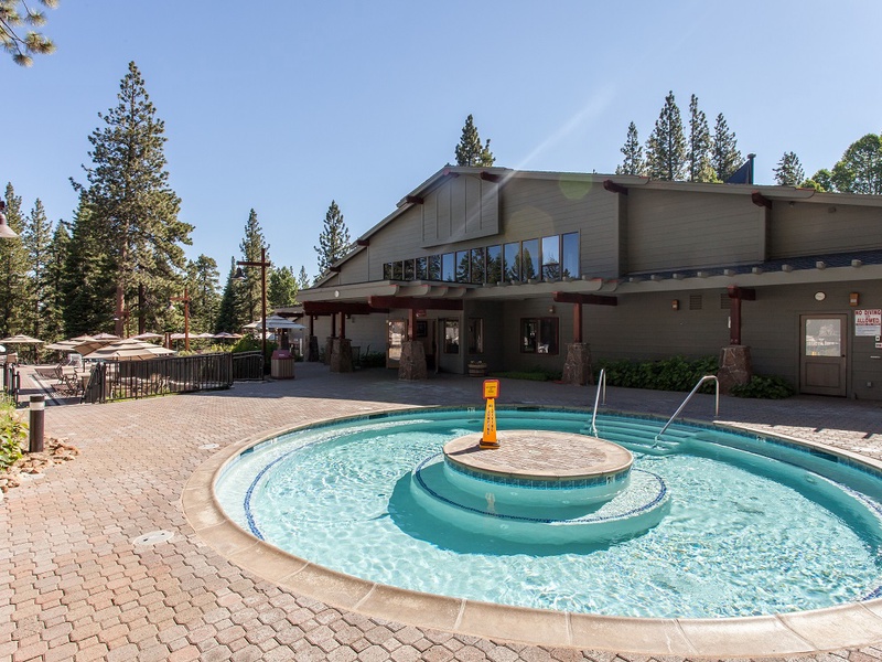 Northstar HOA uncovered spa
