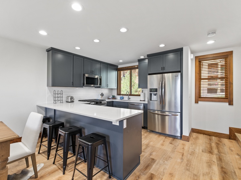 Beautifully remodled kitchen