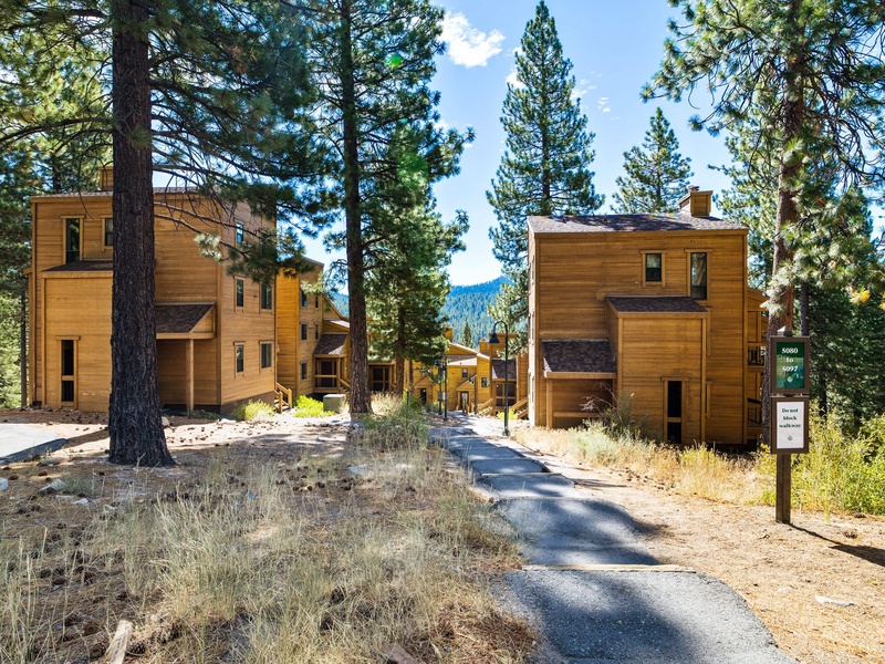 View of path towards condo