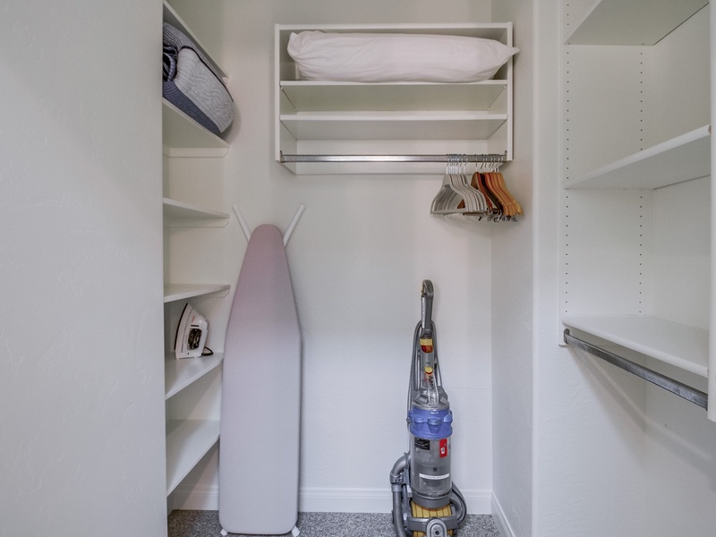 Master walk-in closet