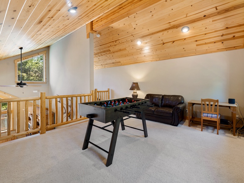 Great hang out space for games