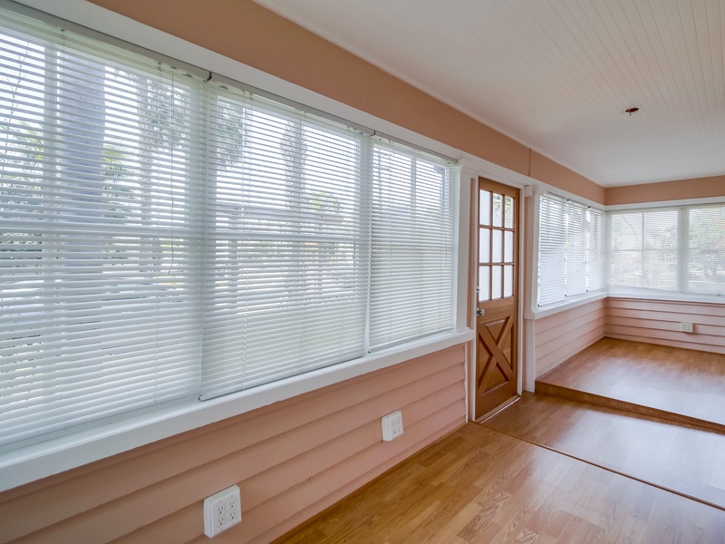 Front sun room.