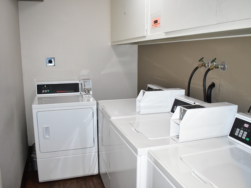 Coin operated laundry
