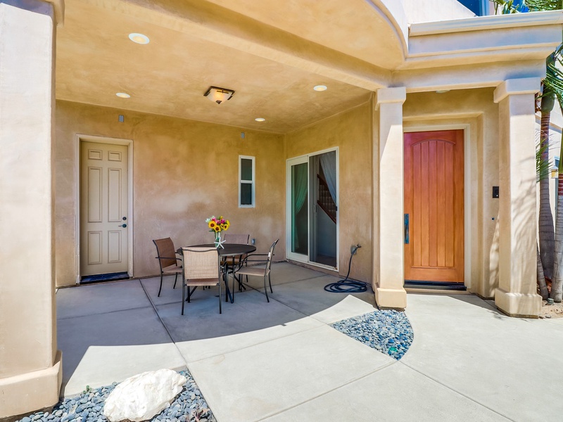 Front entrance to property.