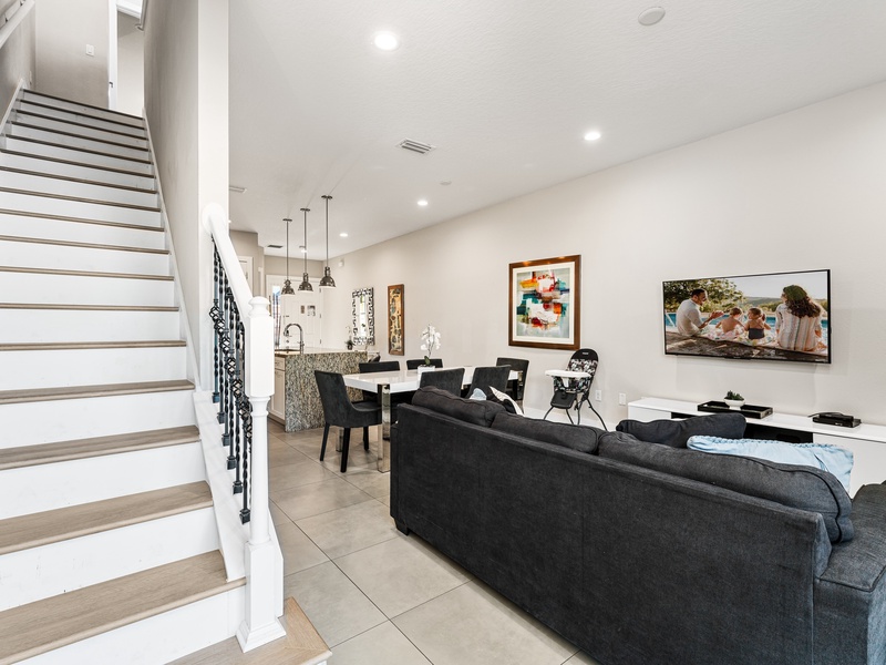 Open concept areas to enjoy with your friends and family.