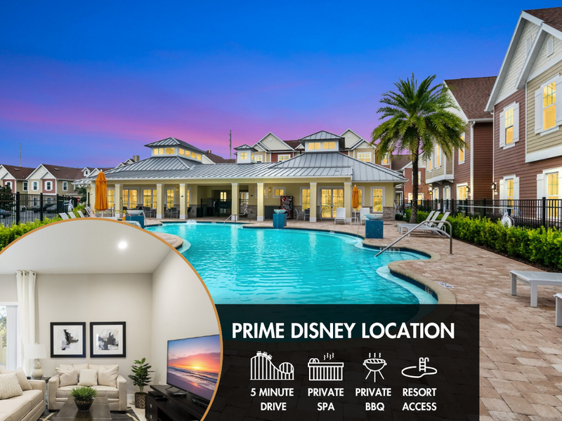 Enjoy your stay at our 4-bedroom, 4.5-bathroom home in one of the closest resorts to Disney!