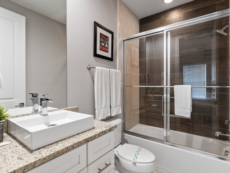 Enjoy added privacy with an ensuite bathroom in every bedroom.