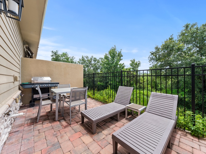 Fire up the grill on your balcony while enjoying breathtaking views.