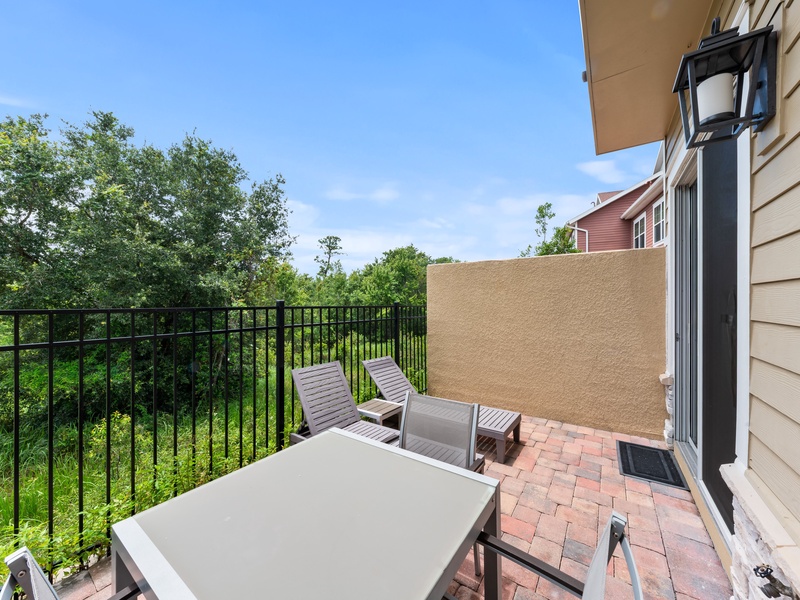 Start your day with a warm cup of coffee on the patio, soaking in the fresh air and peaceful views.