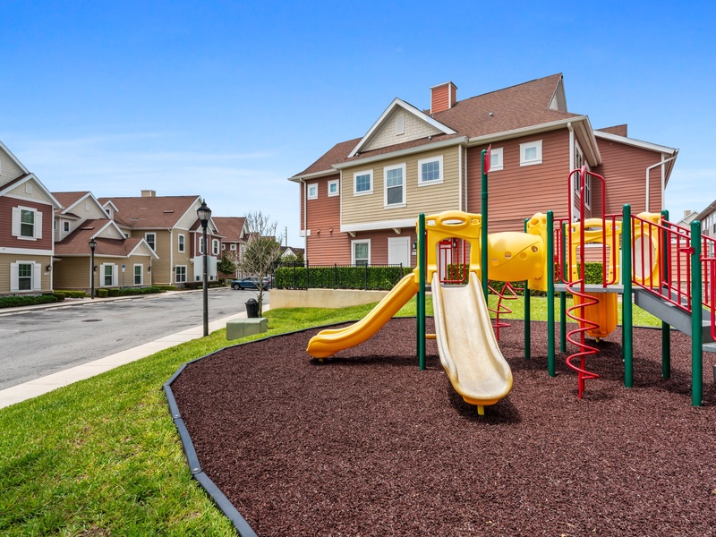 Kids will love the on-site playground, perfect for outdoor fun and playtime adventures.