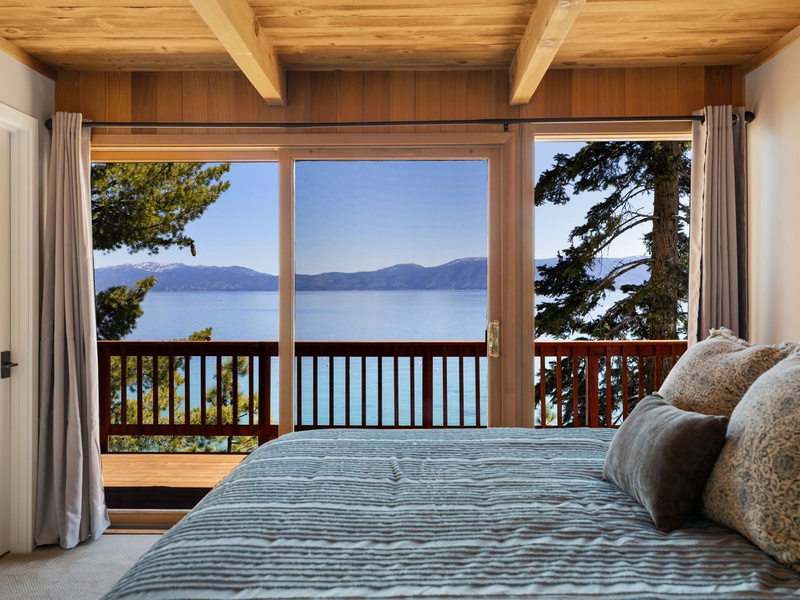 Imagine waking up to these Tahoe views