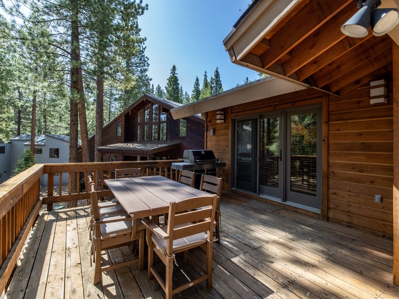 Outdoor dining available summer seasonally